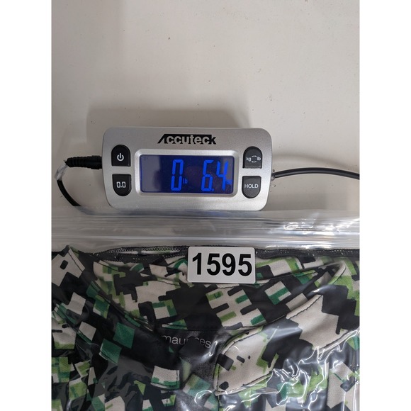 Maurices Babydoll Womens Small Green Black Geometric Ruffle Sleeve Stretch y2k - Picture 10 of 10